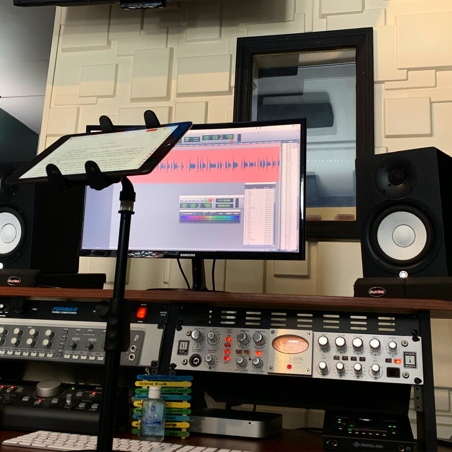 Blacknoise Audio recording setup for connected sessions